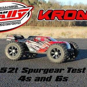 Kronos V1 52t spurgear test